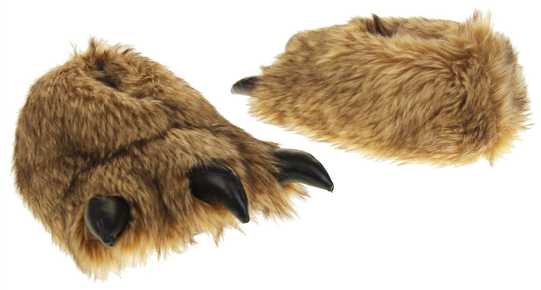 Dunlop Hombre Piel de Imitación Monstruo Garra Novedad Pantuflas