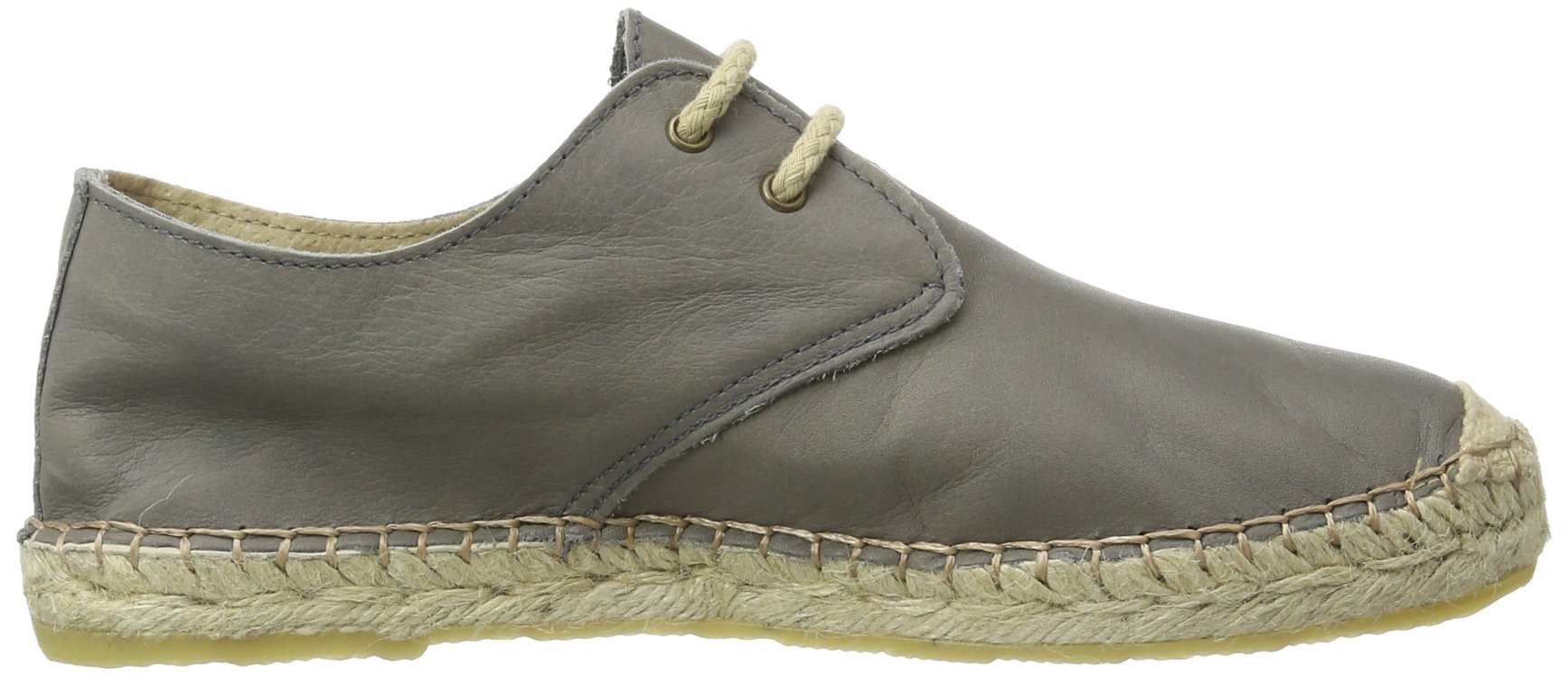 PIECES Kay Leather Espadrillos Grey AlpargatasMujer