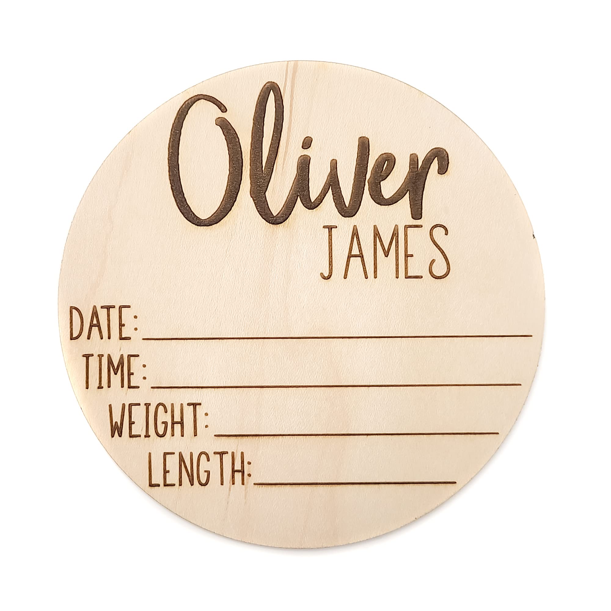 Buy Newborn Announcement Sign for Hospital Baby Birth Announcement