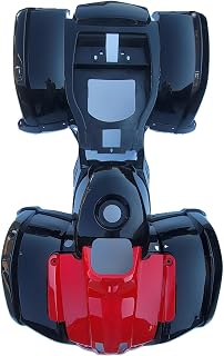 25" wide black Plastic Body kits for Taotao 110D 125D T-Force COOLSTER 3050D 3125R ATV (With Red hood)