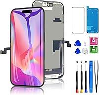 Vista 19 de Pantalla de repuesto para iPhone 12 Pro Max de 6.7 pulgadas, pantalla táctil LCD digitalizadora Diykitpl 3D para A2342, A2411, A2412, A2410 con kit