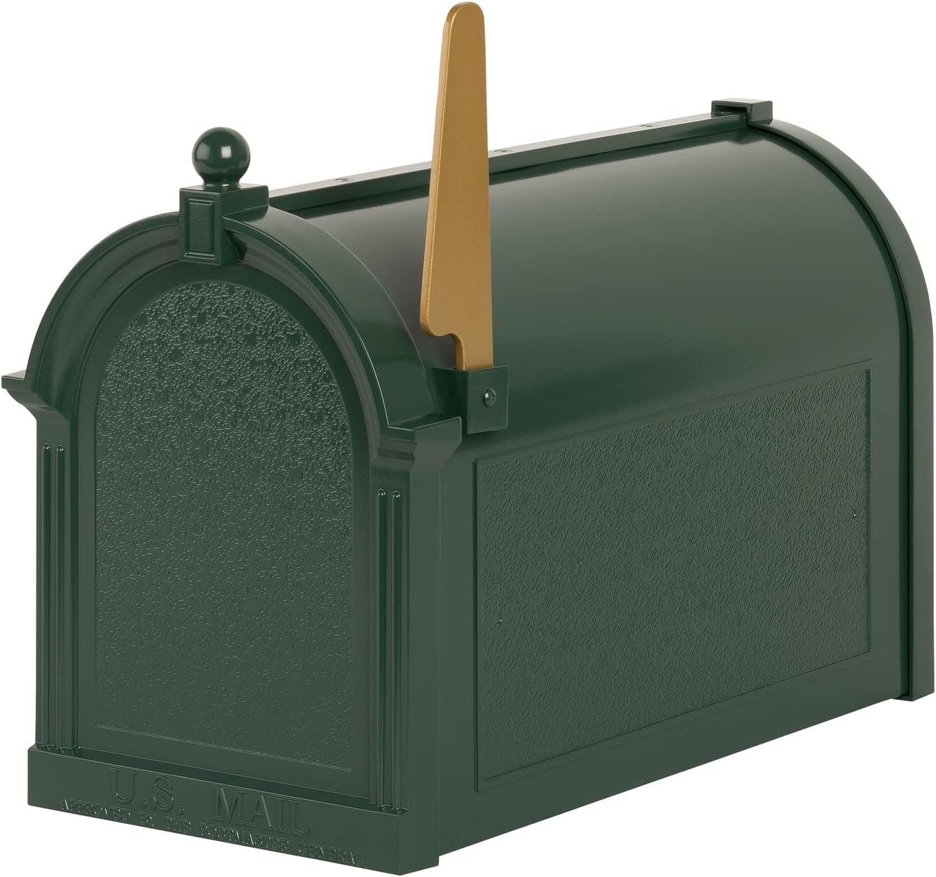 Whitehall Capitol Mailbox - Green,Extra Large