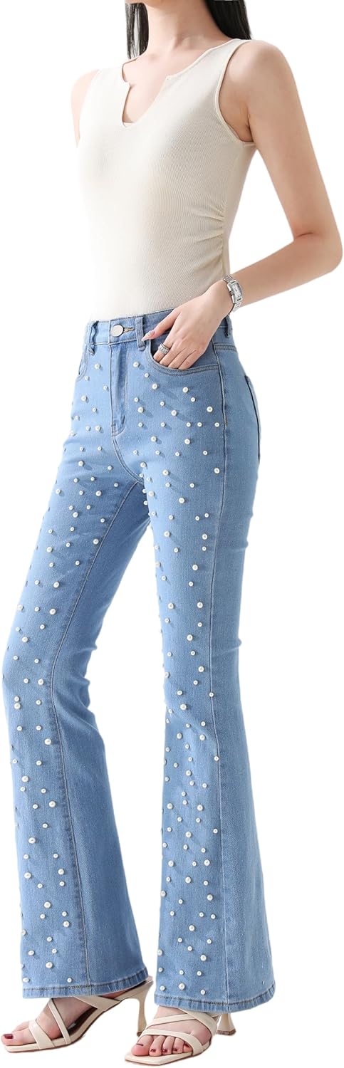 Baggy Jeans for Woman High Waisted Loose Straight Leg Wide Leg Denim Jean Womens Boyfriend Y2K Pants Trendy - Image 2