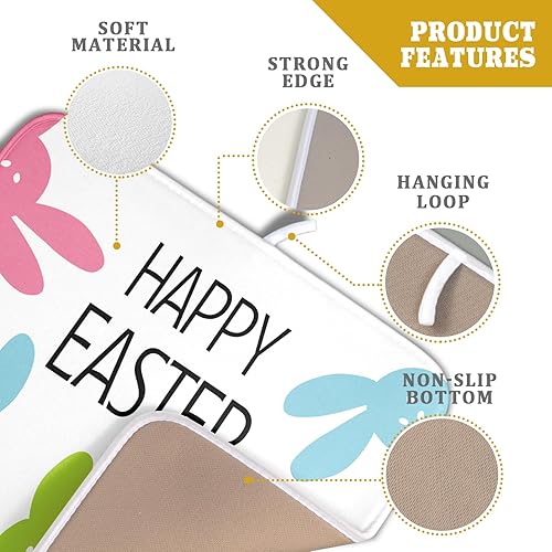 Vista 143 de Tapete de secado de platos de árbol de Navidad, muñeco de nieve, para encimera de cocina, de 16 x 18 pulgadas, tapete de secado de microfibra