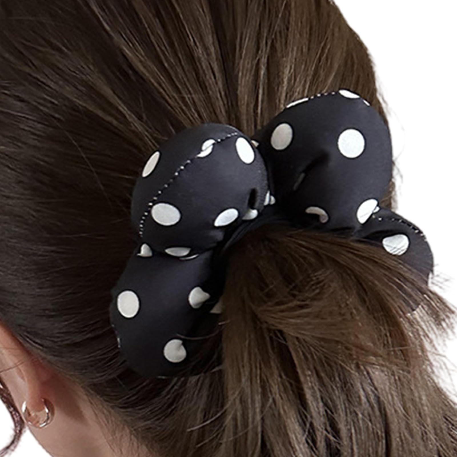 Fentency Flower Hair Scrunchies Thick Oversized Hair Scrunchy Elegant Hair Rope Scrunchy Women Ponytail Holder