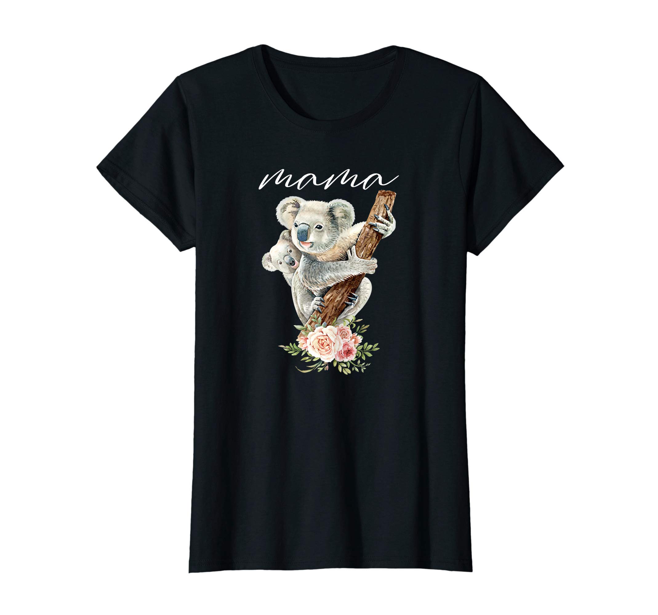 Womens Mama Koala Shirt New Mom Koala Bear Mommy Gift For Mother T-ShirtOEKO-TEX STANDARD 100