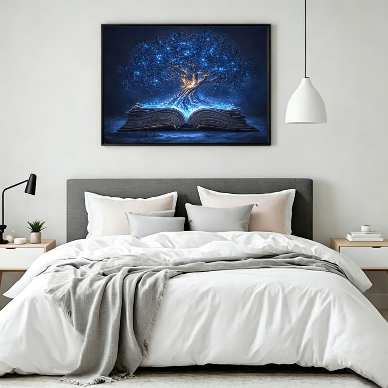 Pintar por Numeros Árbol de la vida Pinturas Acrilicas libro Pintura por Numeros Lienzos para Pintar, Pintura Acrilica Manualidades, Decoración Hogar, Regalos Cumpleaños, 90x120cm Sin Marco, q-768