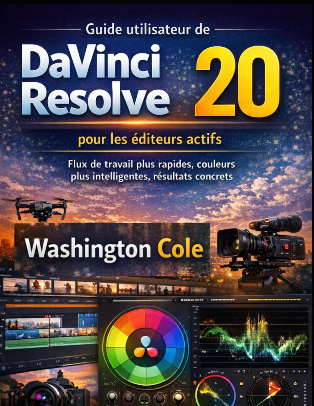Guide utilisateur de DaVinci Resolve 20 pour les éditeurs actifs: Flux de travail plus rapides, couleurs plus intelligentes, résultats concrets