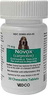NOVOX® (CARPROFEN) CHEWABLE Tablets 75MG 30 CT