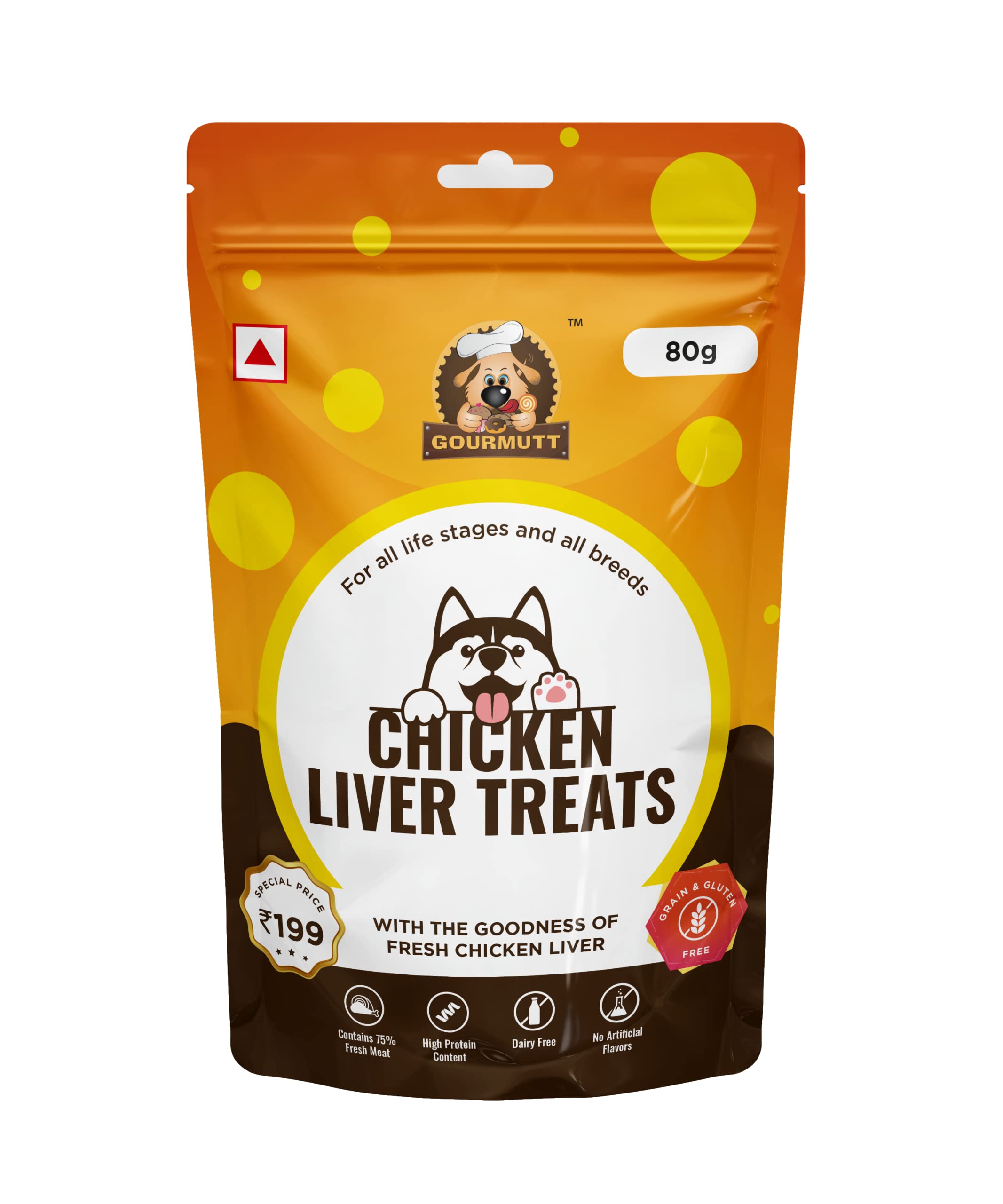 Gourmutt Grain Free Chicken Liver Treats for Dogs and Puppies (Buy 1 Get 1 Free), (160g) (B09VFJLTLD) Amazon Price History, Amazon Price Tracker