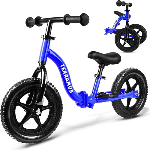 Bicicleta de equilibrio para niños de 2 años, bicicleta para niños de 24 meses a 5 años, bicicleta interactiva de aprendizaje temprano con