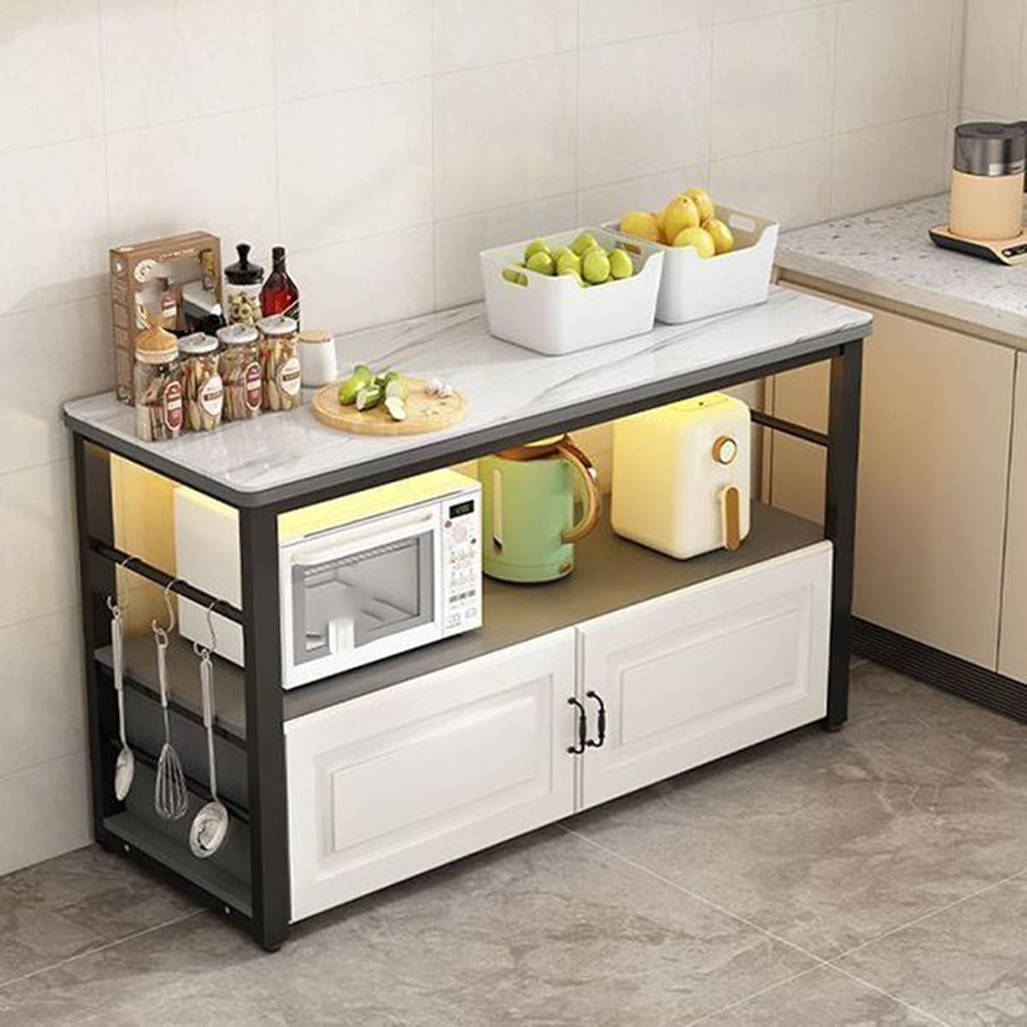 購入希望者あり】NITORI キッチンボード リガーレ 食器棚