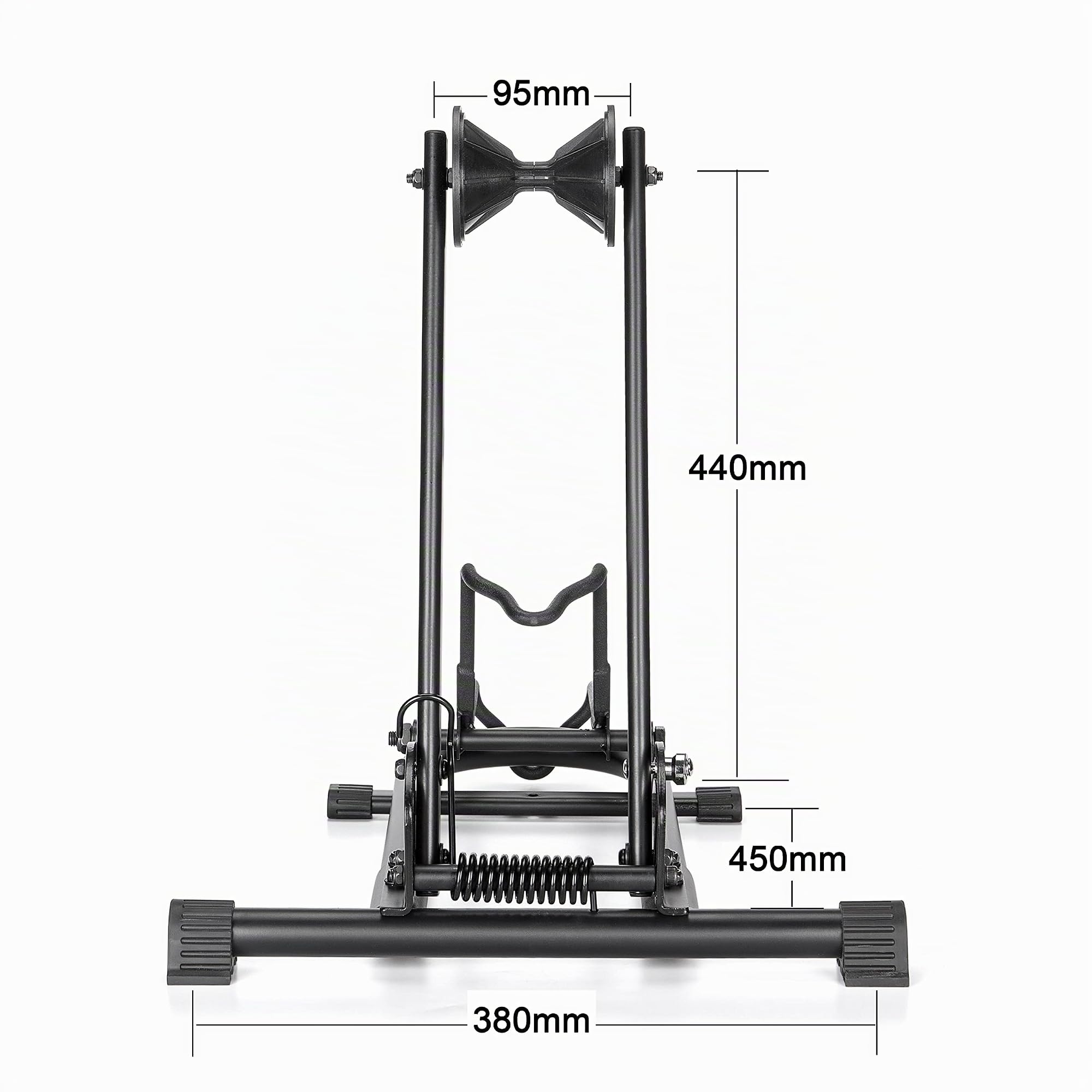 CXWXC Support de vélo pour Votre Garage, Maison ou Magasin de vélo Pliable présentoir pour vélo de Montagne et vélo de Route