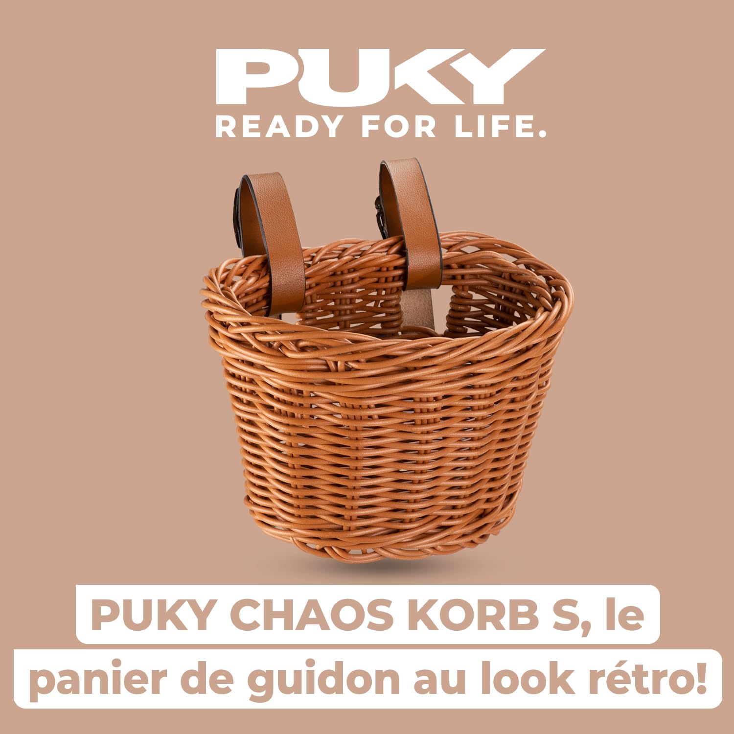 Puky Chaos Container L Porte-bagages vélo 16"-18" Noir
