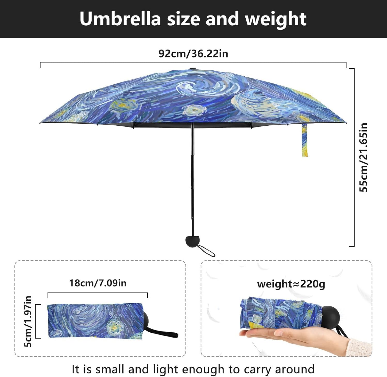 Sunshade Umbrella Leopard Print Travel Umbrella Windproof Compact Light Strong Steel Shaft Folding and Portable External Rubber Sunshade