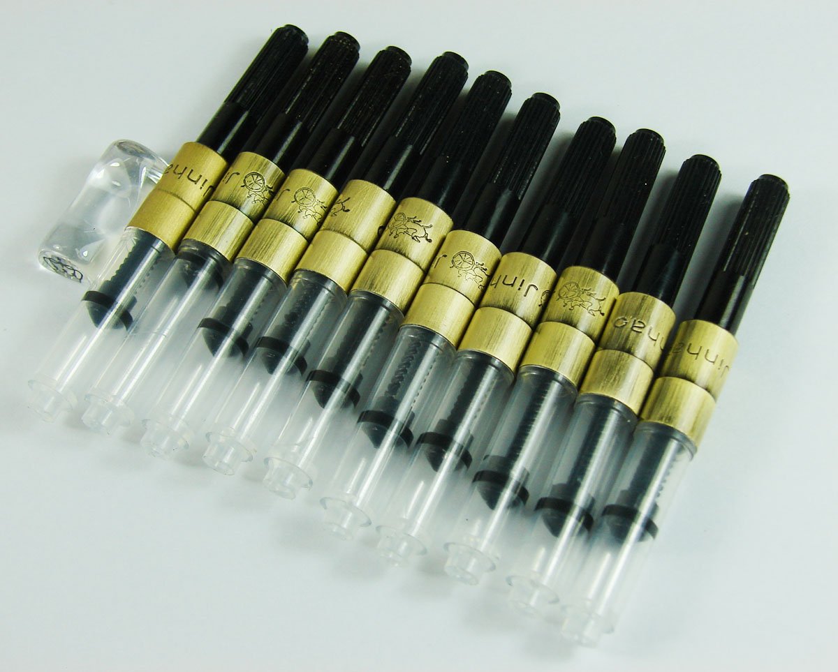 Lanxivi Jinhao Metal Fountain Pen Ink Converter, Pack Of 10 4 thumbnail image