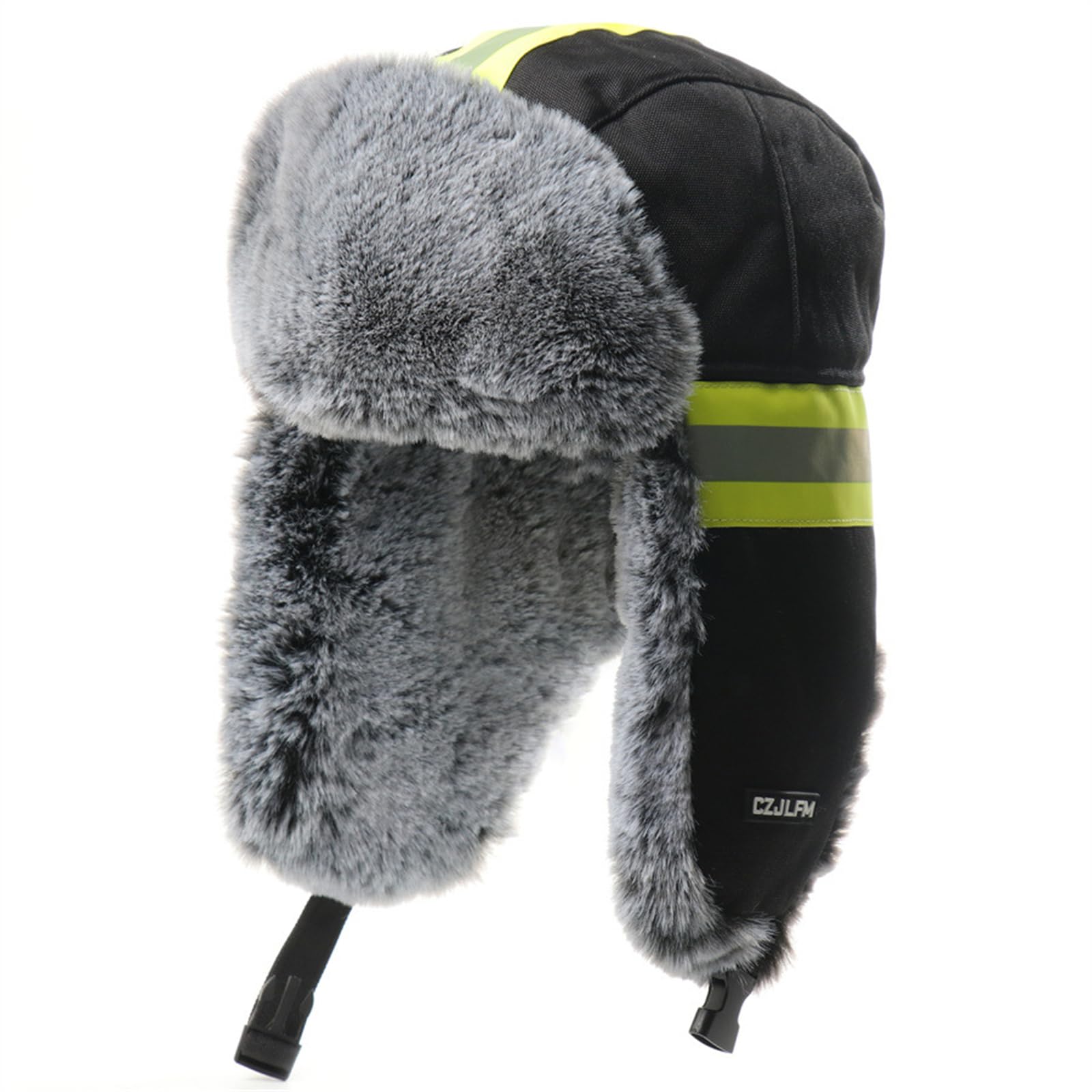 YUXITA Thermal Reflective Ear Protections Winter Cycling Hat For Cold Weather Riding Outdoor Activities