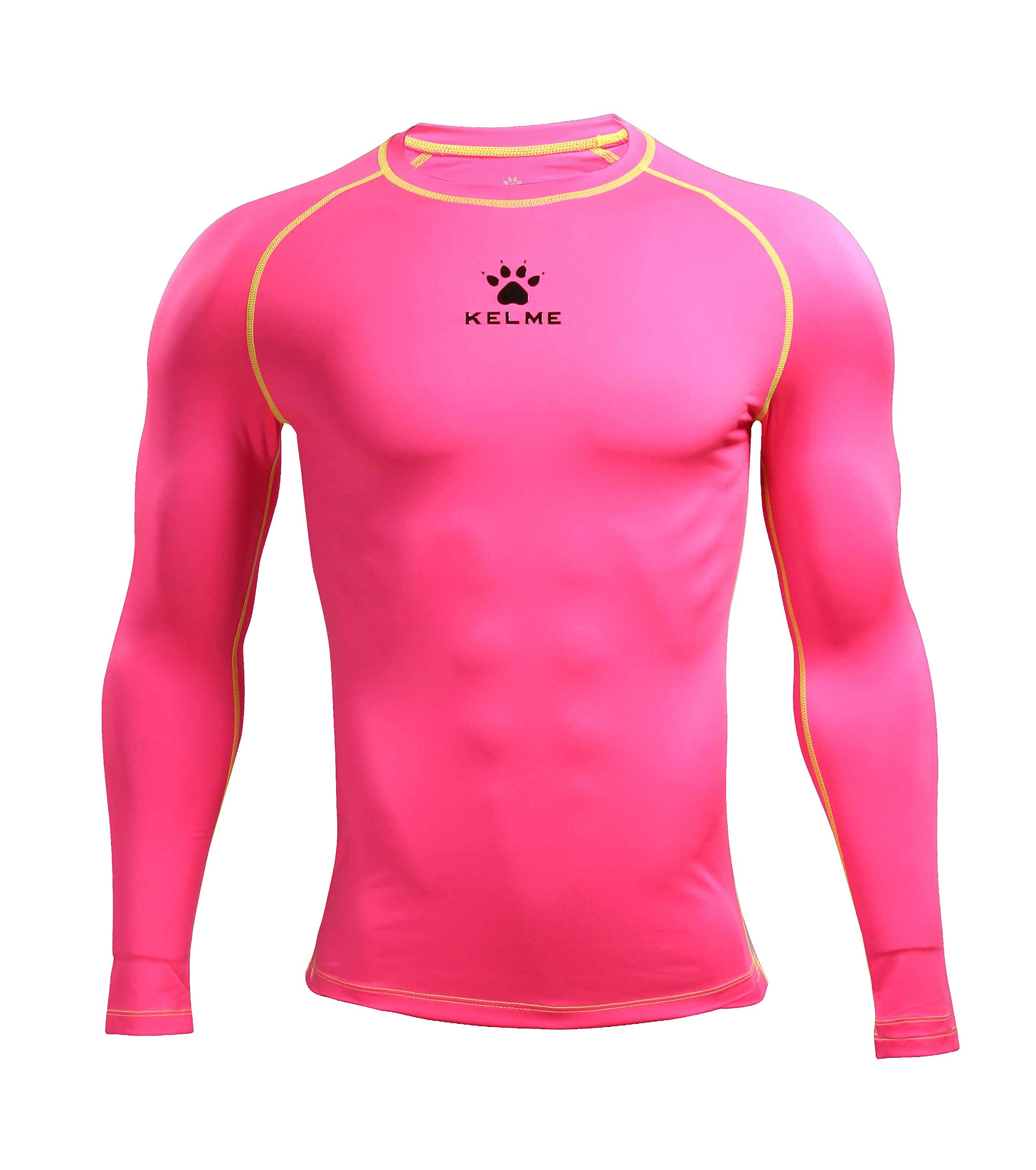 KELME Men's Cool Dry Compression Shirt Long Sleeve – Sports Base Layer Unisex – - Picture 23 of 26