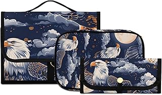 Foldable Hanging Travel Toiletry Organizer Se...