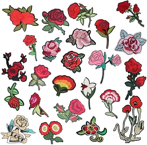 Miniatura 2 de Set surtido apliques bordado diseño parches para planchar o coser.