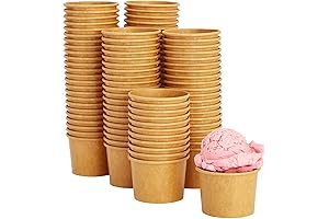 Disposable Paper Ice Cream Cups for Delightful Dessert Moments