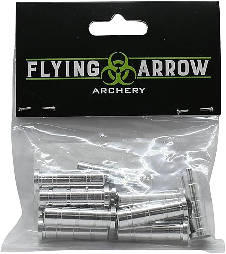 Miniatura 3 de Inserto de flecha de 100 granos para flechas de identificación .244  244 insertos de flecha  Paquete de 12