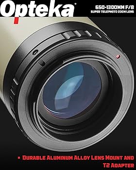 レンズ(ズーム) Opteka 650-1300mm (2X- 1300-2600mm) Amazon.com : Opteka 650-1300mm (with 2X- 1300-2600mm