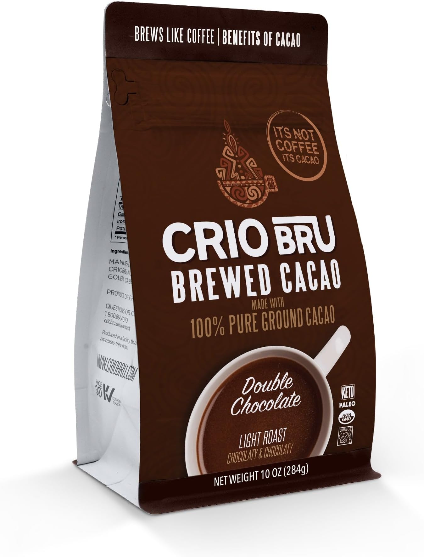 Crio Bru Brewed Cacao Double Chocolate Light Roast