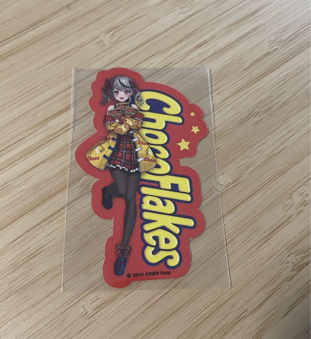 Amazon.co.jp: チョコフレーク 沙花叉クロエ ステッカー : おもちゃ