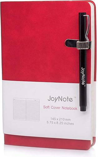 Cuaderno A5 de tapa dura, diarios universitarios con bolsillo, cuaderno de escritura de cuero sintético de papel grueso premium con lazo para