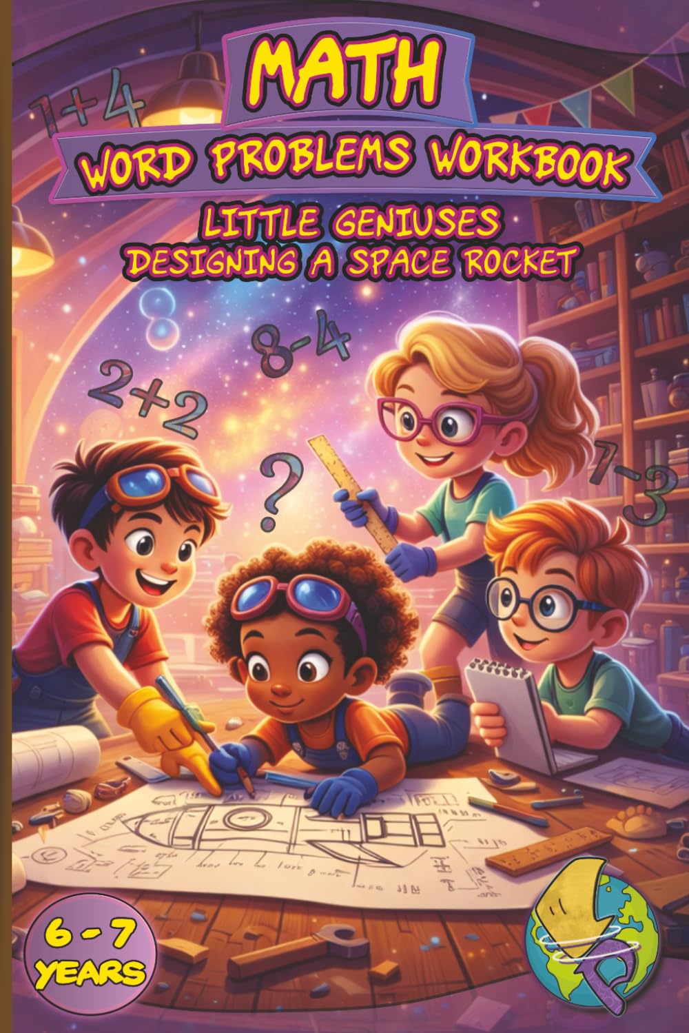 Amazon.com: Math Word Problems Workbook for Kids Ages 6–7: Addition and ...