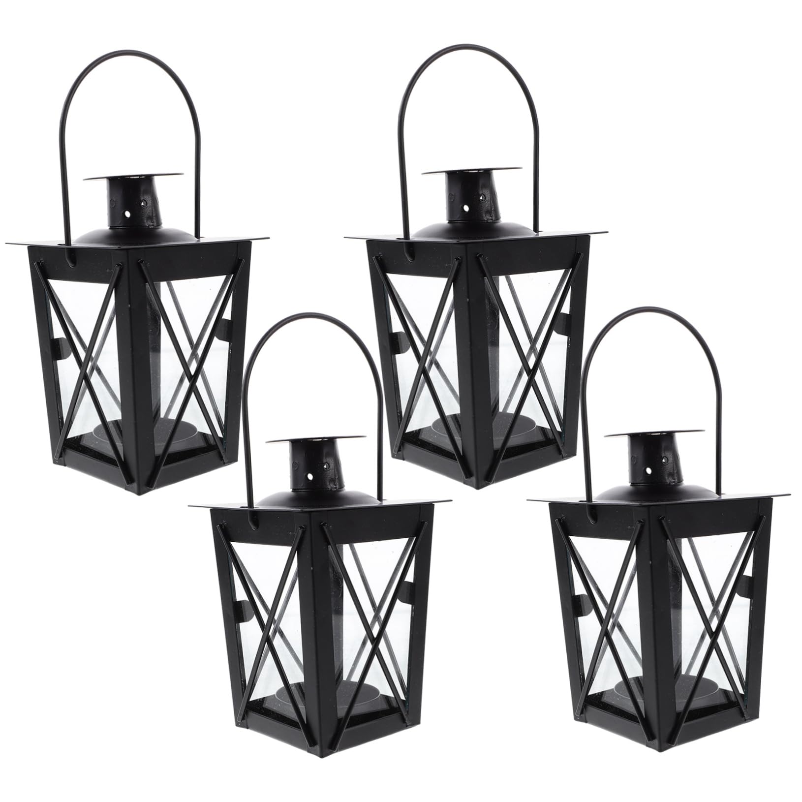 DOITOOL 4stücke Künstlerischer Kerzenhalter Aus Eisen Kerzenständerlampe Im Marokkanischen Stil Wohnaccessoire Kreative Lampe Für Hochzeitsdekoration Tischdeko