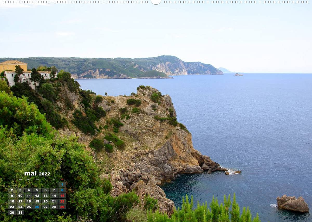 Rivages pittoresques (Premium, hochwertiger DIN A2 Wandkalender 2022, Kunstdruck in Hochglanz): Découvrez les rivages pittoresques de la Grèce, de ... du Portugal. (Calendrier mensuel, 14 Pages )