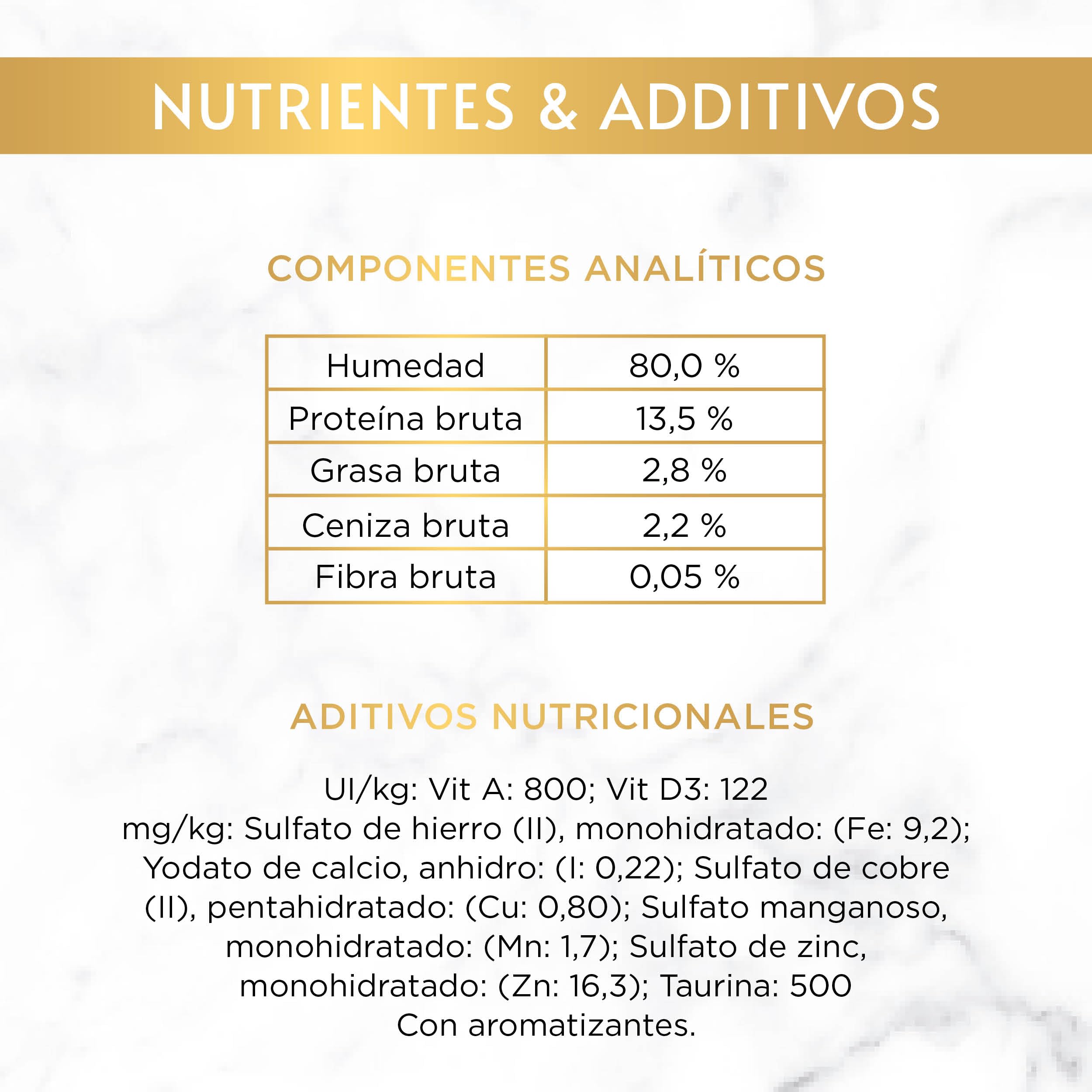 Purina Gourmet Gold Delicias Suculentas, Comida Húmeda para Gato con Pollo, 24 latas de 85g