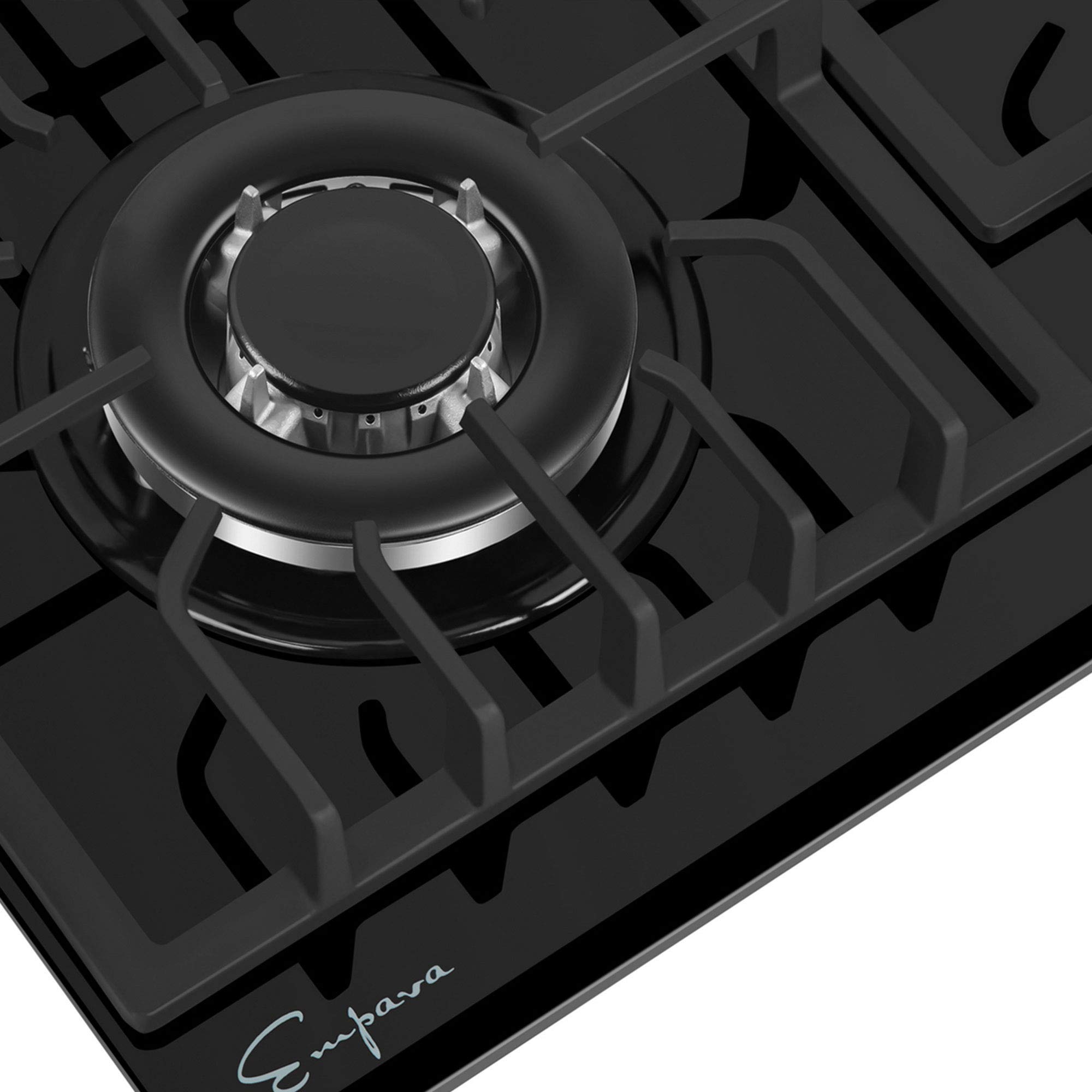 Empava 24 in. Gas Stove Cooktop with 4 Sealed BurnersHeavy Duty
