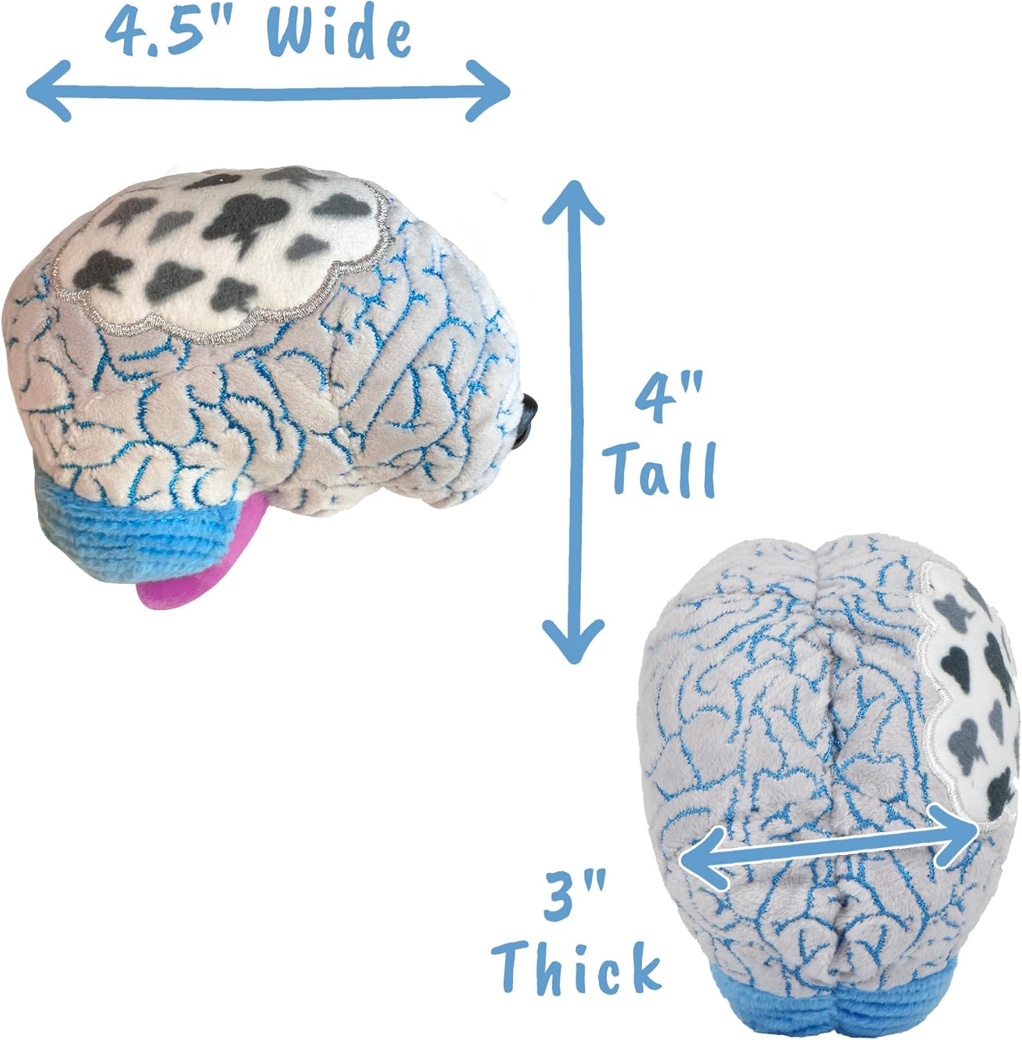 GIANT MICROBES Depression Plush, Depression Gifts, Emotional Support Stuffed Animal, Mental Health Matters, Mental Health Awareness, Emotional Support Gifts, Psychiatrist Gift, Psychology Gift - Image 5