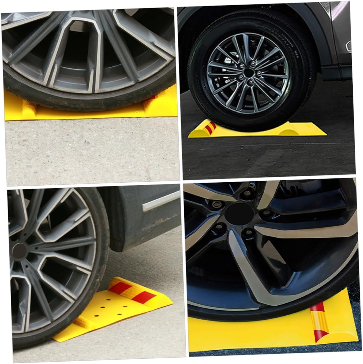 Wheel Chock Trailer Block with Slip Resistance for Parking Areas
