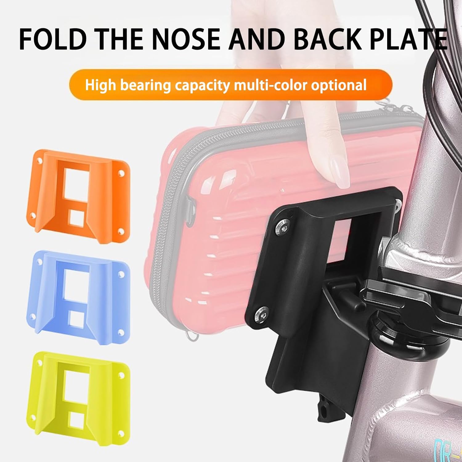 Mount Connector Tool Installation Base, Foldable Design, Multi-Brand Compatibility & Grip Thin Foldaway⁠⁣ Bike Accessory