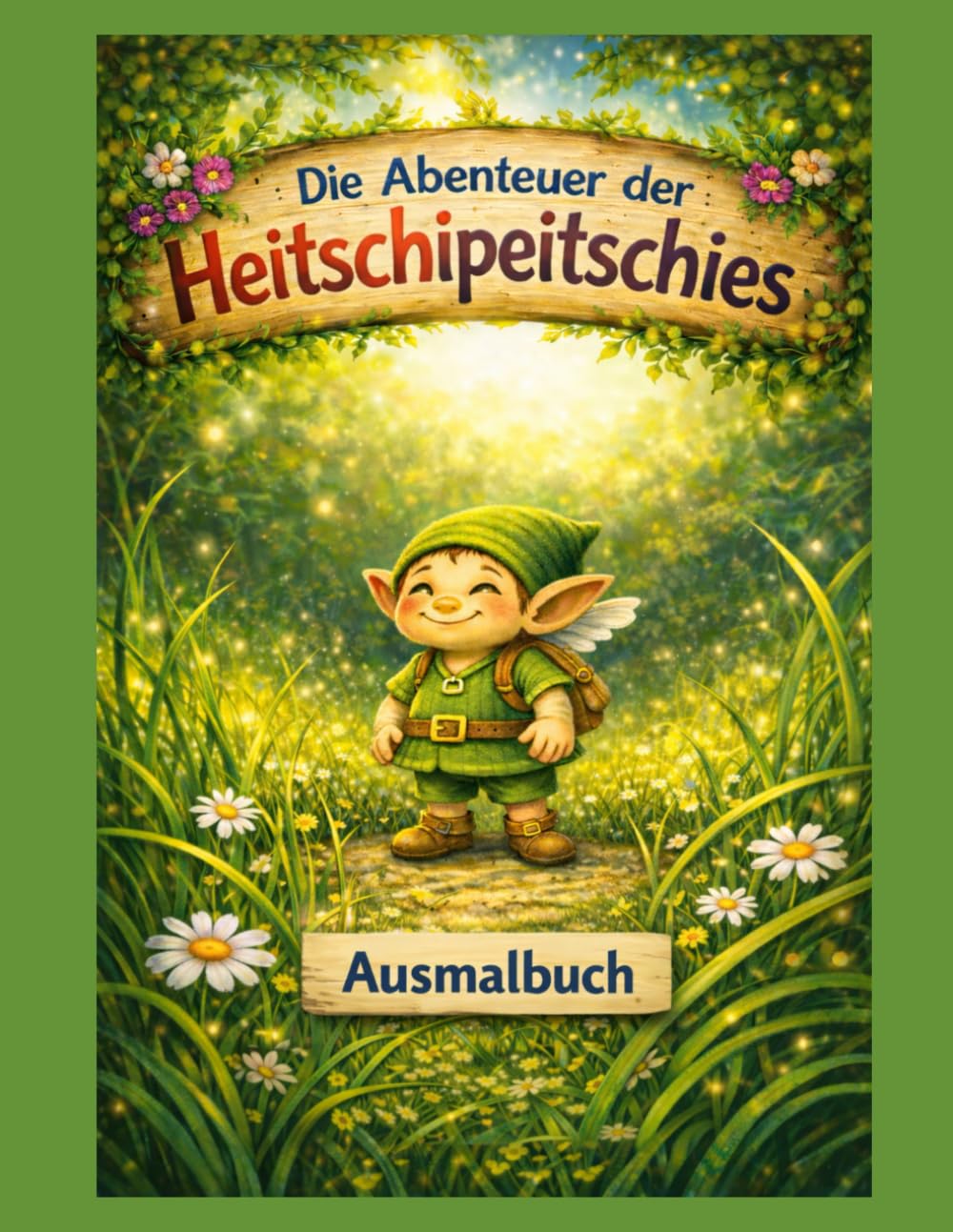 Ausmalbuch - Die Abenteuer der Heitschipeitschies!: Ausmalbuch Kinder 4-6 Jahre