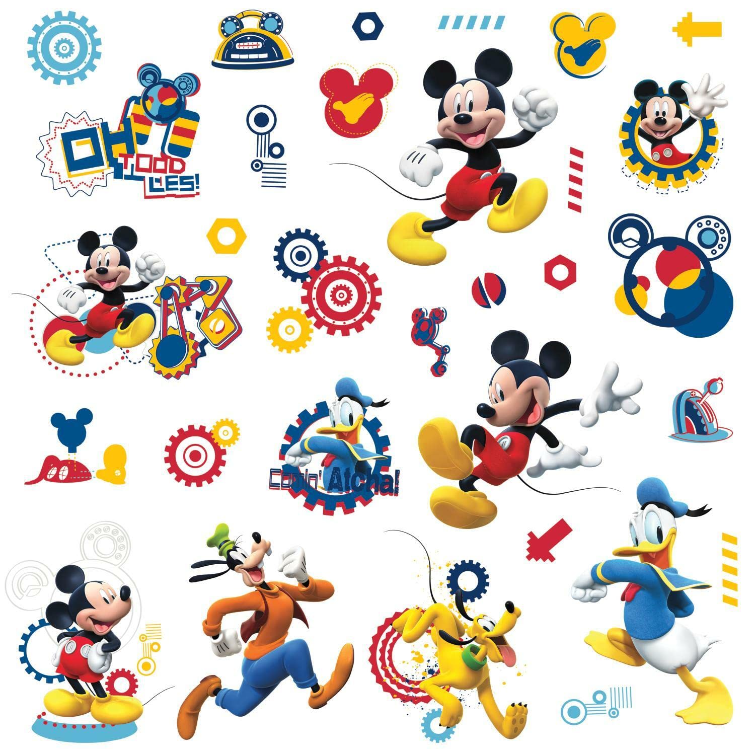 RoomMates - Topolino Disney Minnie con brillantini