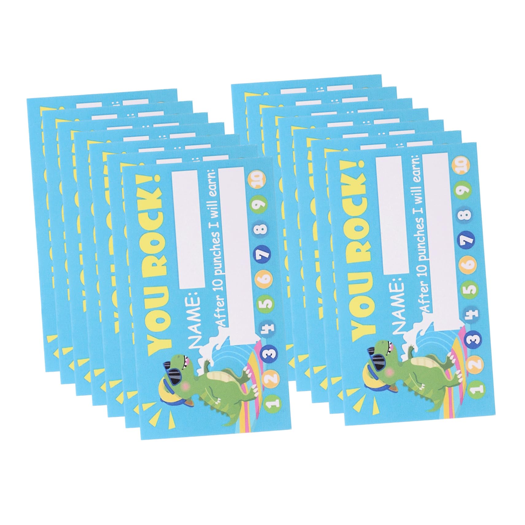 SHINEOFI 1000piezas Tarjetas De Recompensa Para De Tarjetas Perforadas Motivadoras Para Aula Comportamiento y Fomento Diseño Para Profesores y