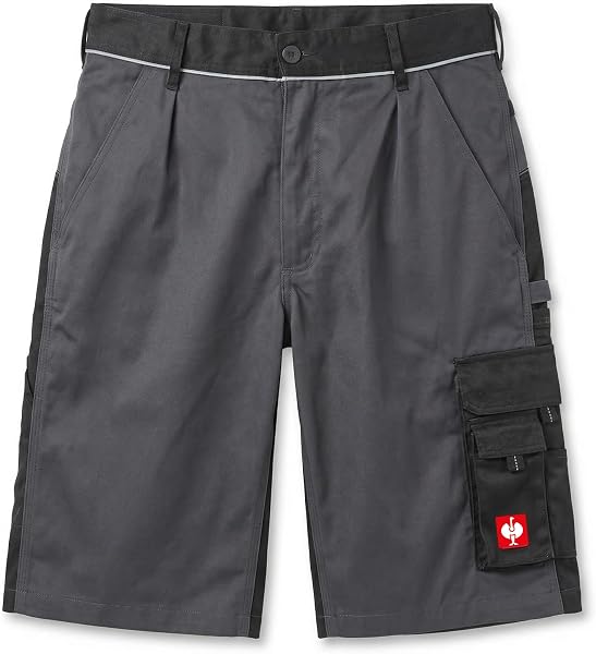 Engelbert Strauss Arbeitsshorts e.s.Image – robuste Herren Shorts mit vielen Taschen, elastischem Bund & verstärkten Nähten - 4