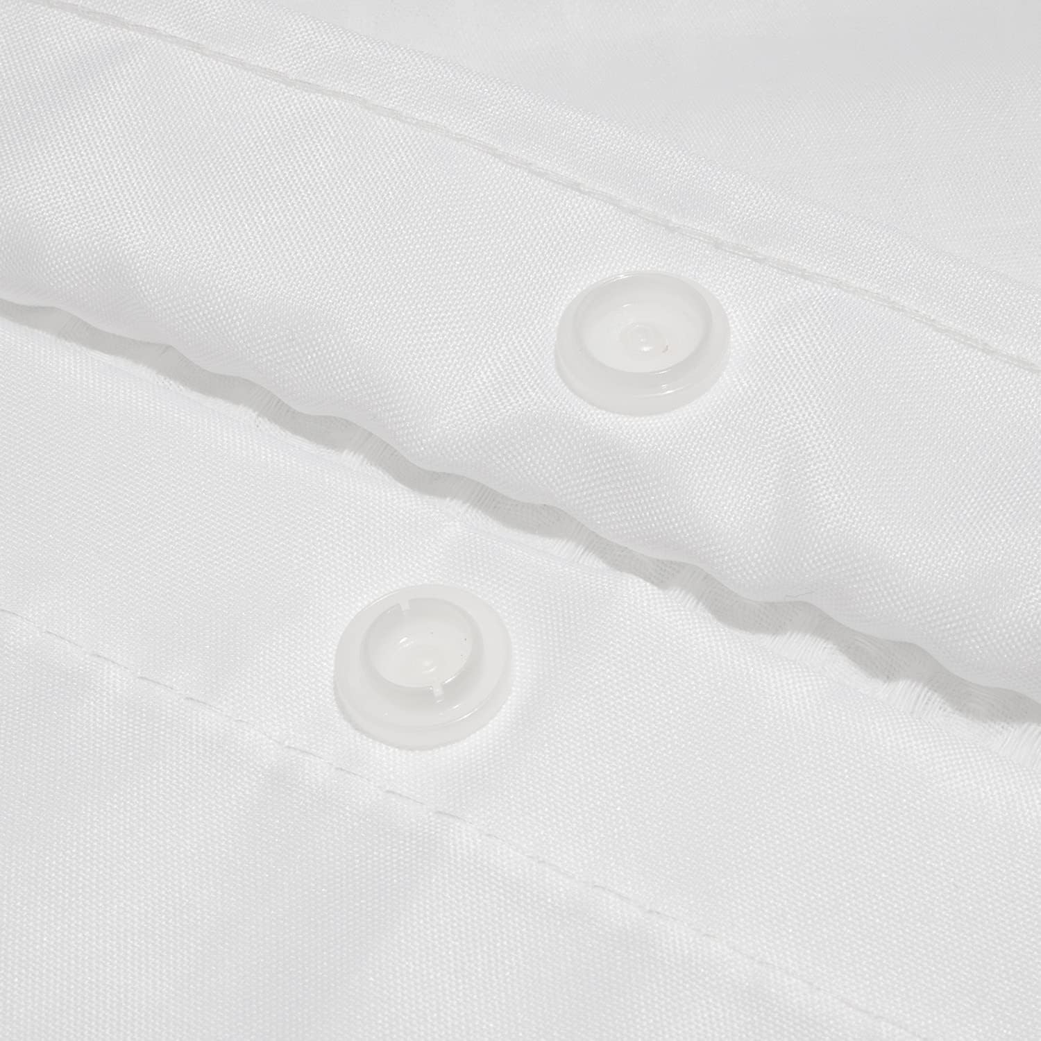 River Dream No Hook Shower Curtain & Liner and Additional Fabric Snap-in Liner Bundle