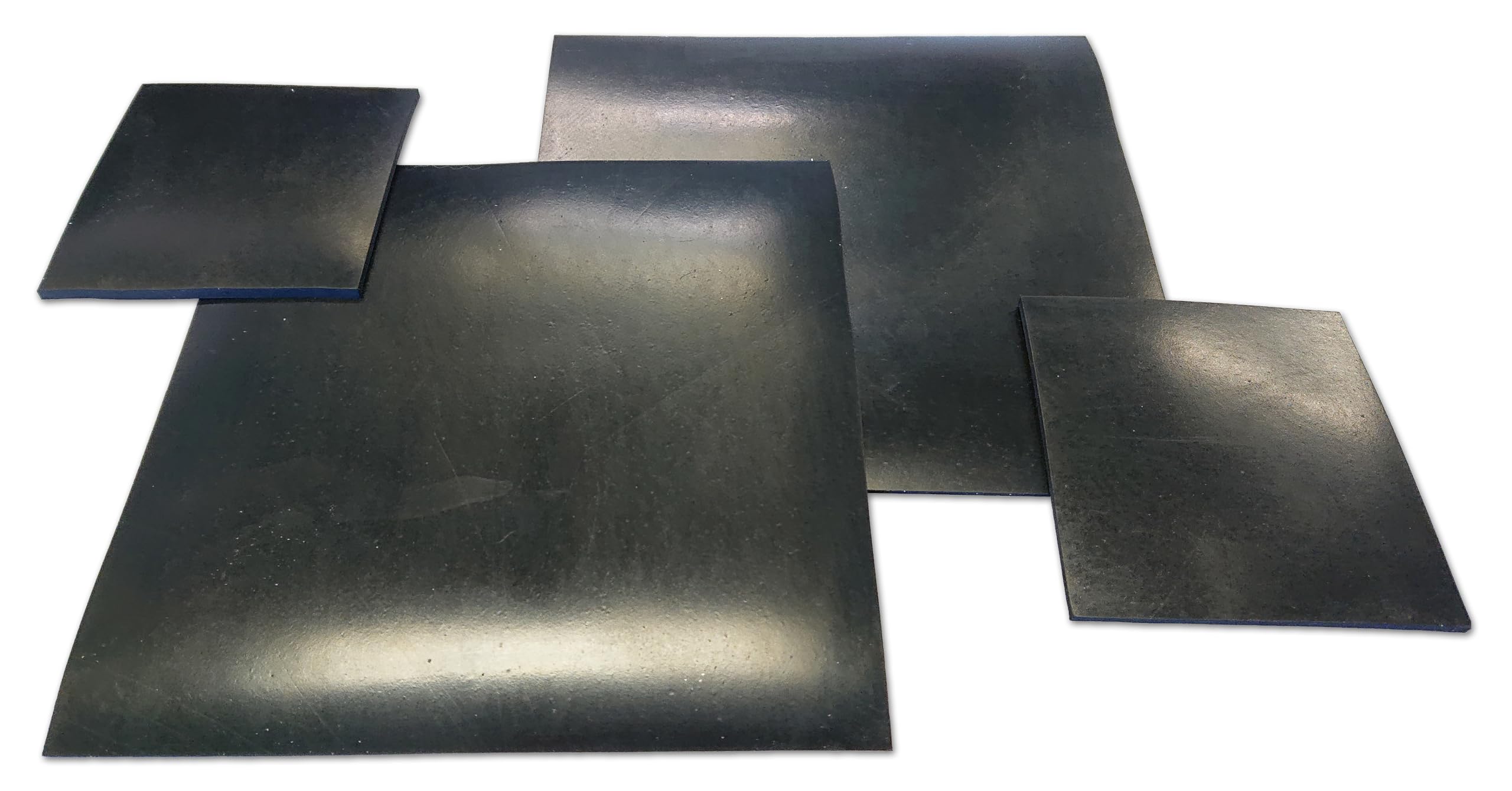 Solid Black Rubber Sheeting/Sheet x 6mm Thick - Water & Gasket Making Seals, Spacers, Washers (1000mm x 500mm)