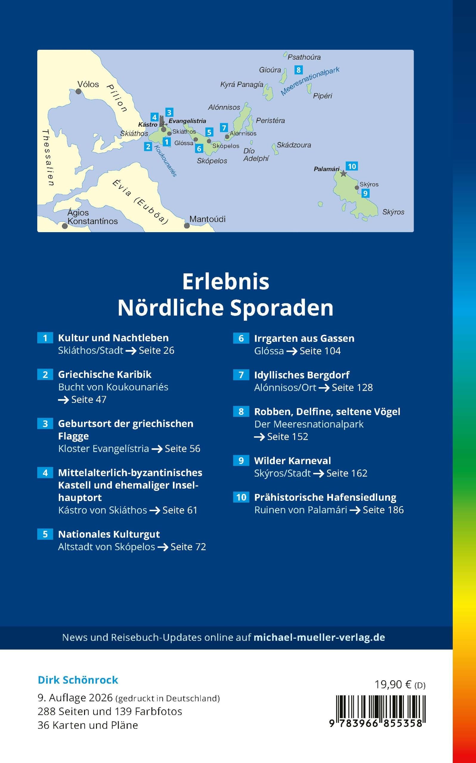 MICHAEL MÜLLER Reiseführer Nördliche Sporaden: Skiathos - Skopelos - Skyros - Alonnisos. 100% authentisch, aktuell und vor Ort recherchiert. (MM-Reisen)