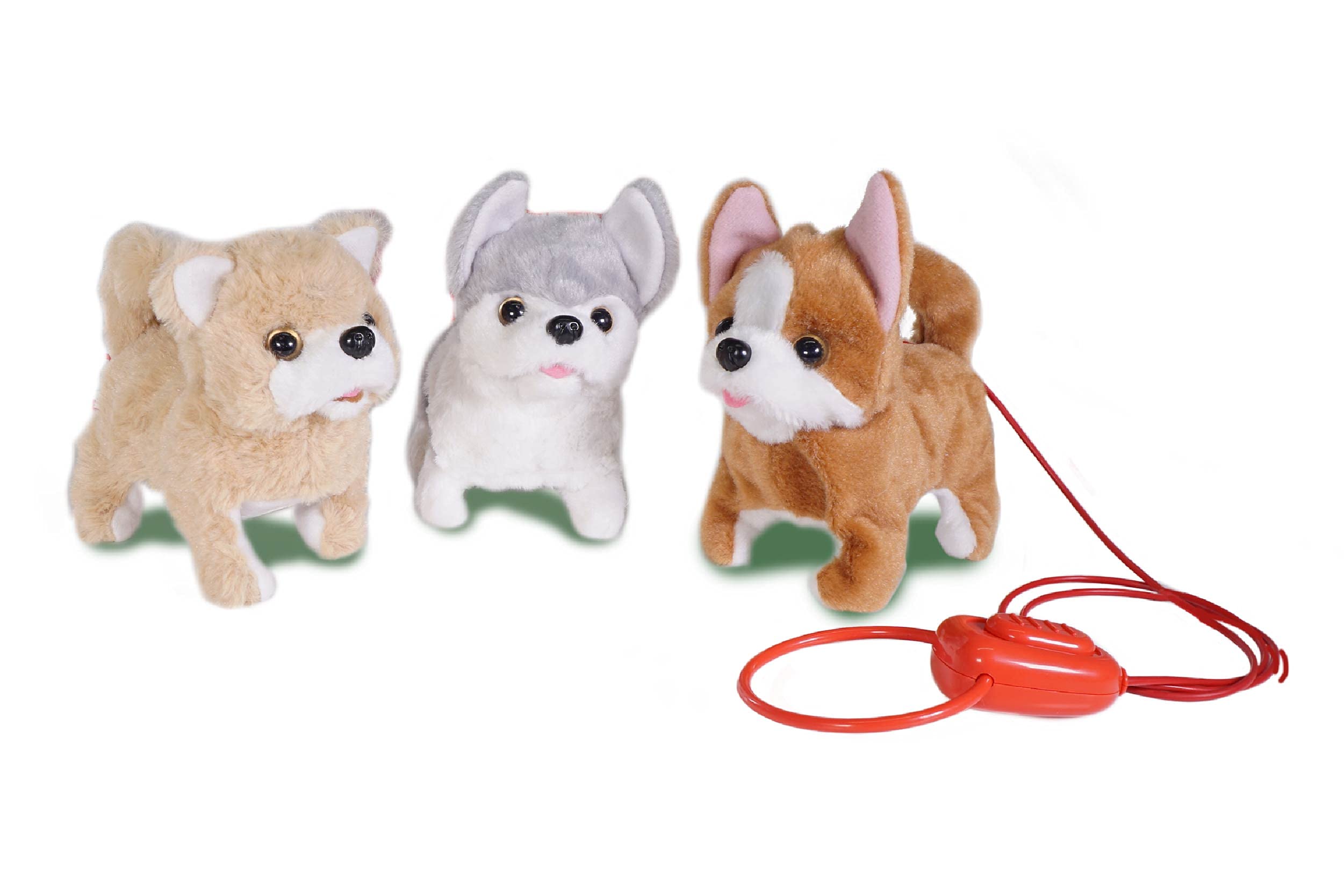 テディベア　お出かけわんちゃん Amazon.co.jp: おでかけわんっ！ちゃん 動くぬいぐるみ クリーム W9.5
