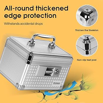 Amazon.co.jp: Glosen メディシンロックボックス 安全な薬物保管