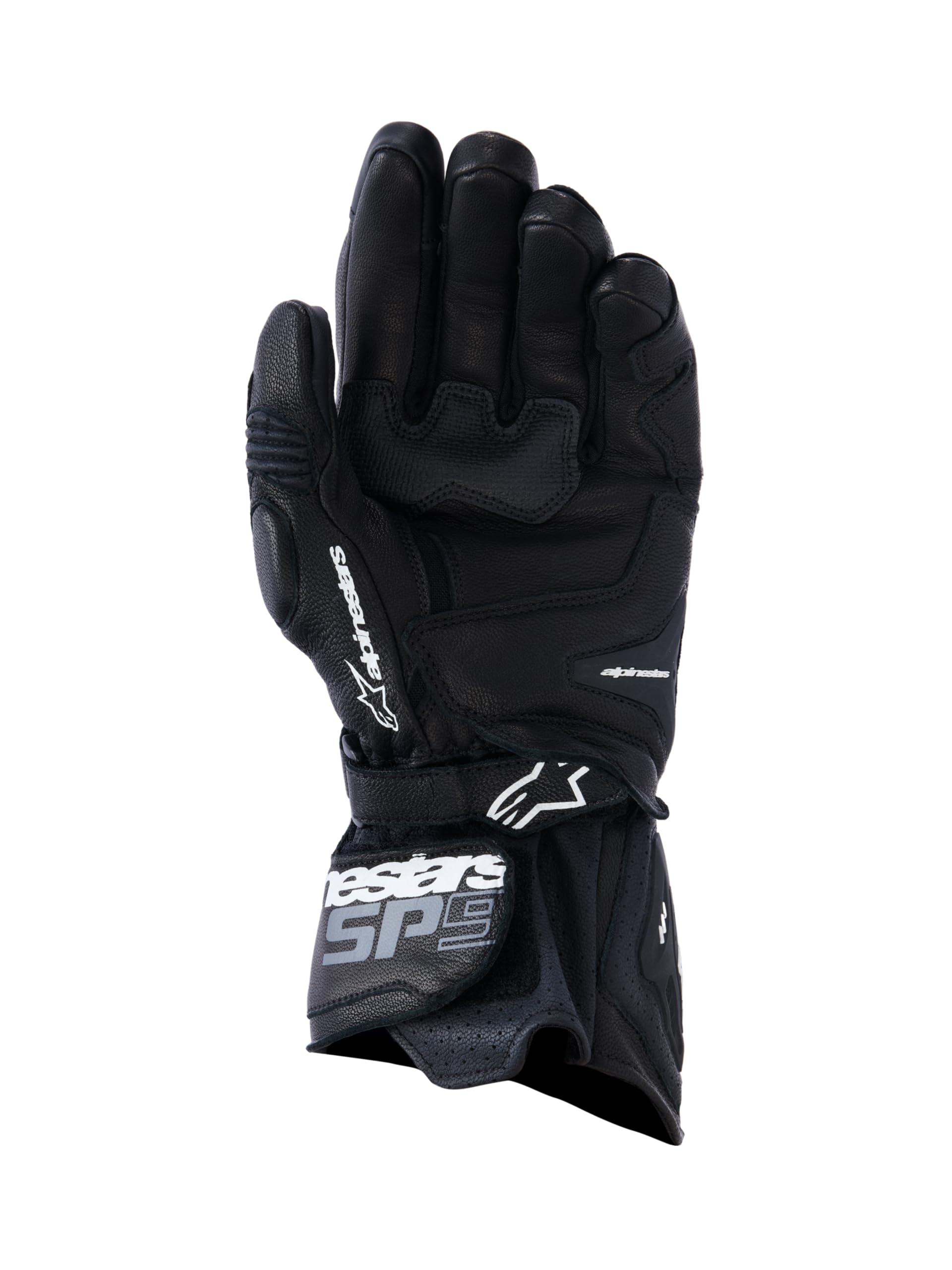 Alpinestars SP-9 Guanti da motocicletta, blu/bianco, M