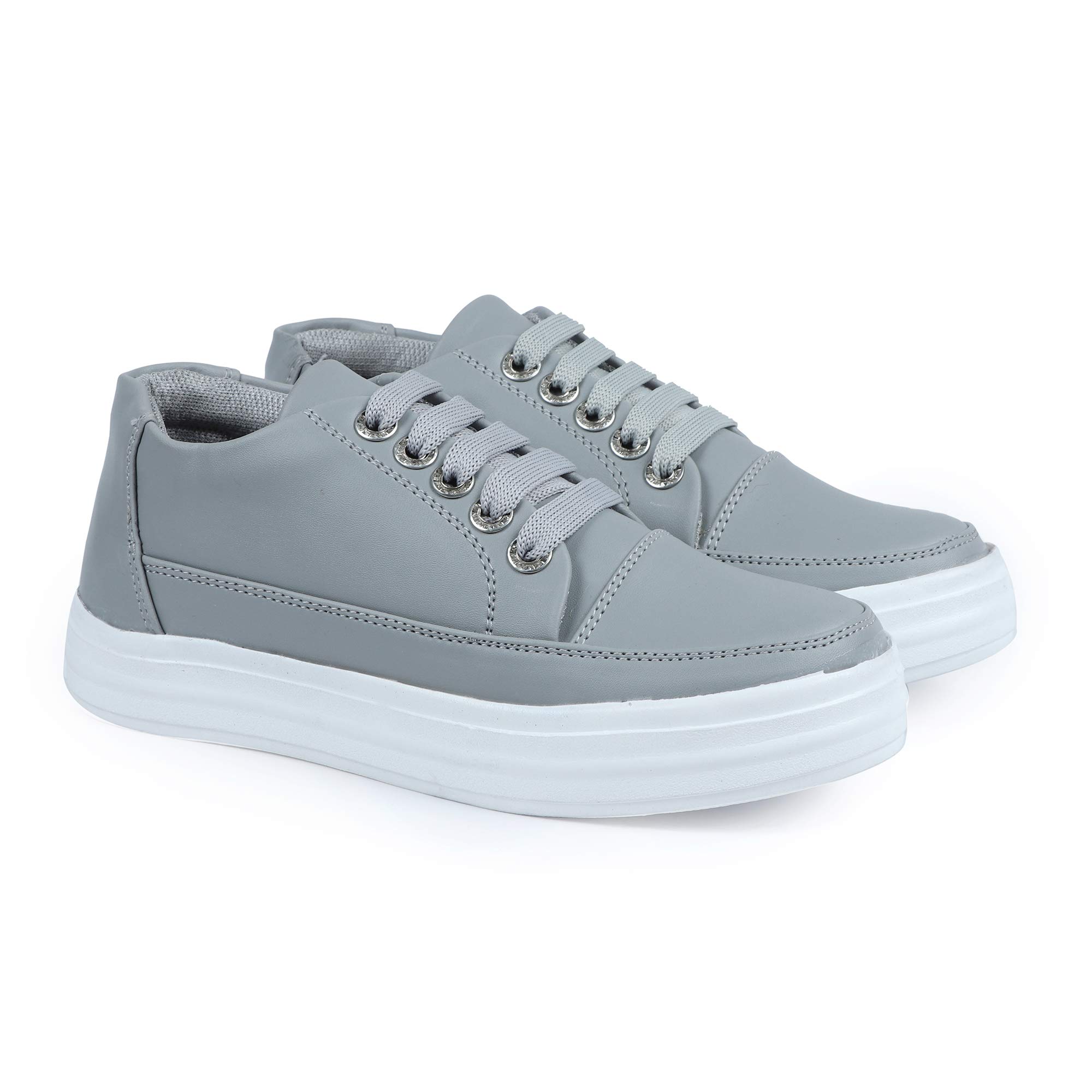HimQuen Shoes Sneaker Cool Design Manual Stitching for Women & Girls Size 39 - Grey (B08TTLQ8QK) Amazon Price History, Amazon Price Tracker