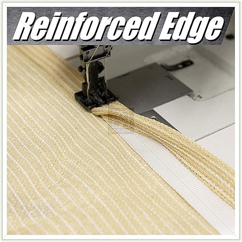 Miniatura 8 de ColourTree - Toldo rectangular para parasol (9.2 x 8.2ft), color beige